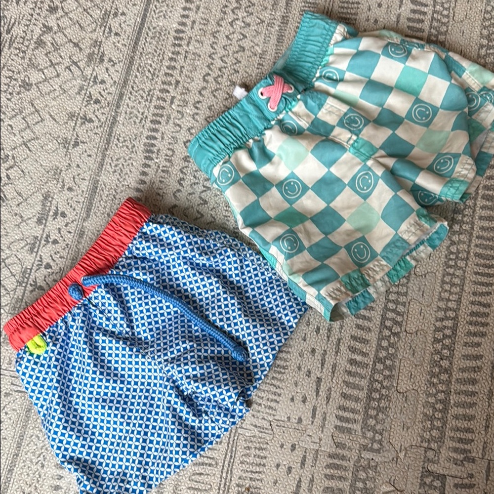 2T swim trunks, set of 2